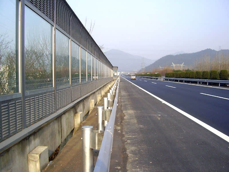 杭州绕城高速公路樱花小筑段声屏障 杭州绕城高速公路樱花小筑段声屏障